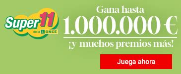 resultados de super once|JuegosONCE – Web oficial de la lotería de la ONCE.